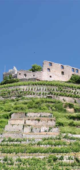 Burg Staufen in Baden-Württemberg